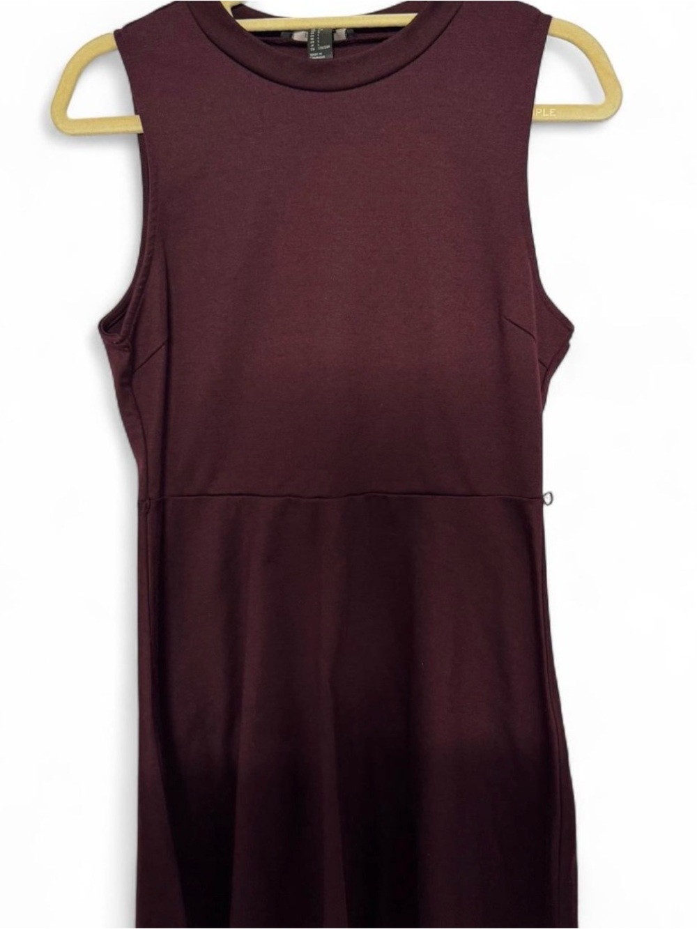 Forever 21 Sleeveless Mini Dress in Burgundy